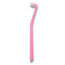 Healthy Smile Tuft Medium 6 mm Mono-Tuft Toothbrush, Pink